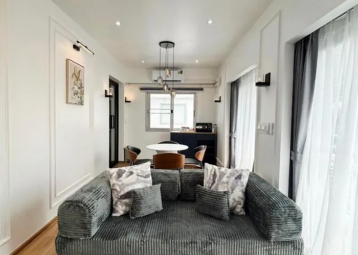 公寓 Silom I Private For 6 Guests Near Bts Chong Nonsi