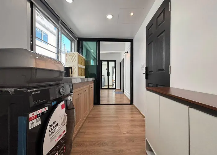 Silom I Private For 6 Guests Near Bts Chong Nonsi 公寓 曼谷