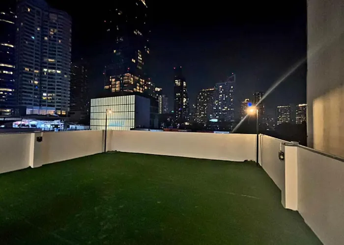 公寓 Silom I Private For 6 Guests Near Bts Chong Nonsi *